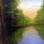 Serene Sunrise by Geri Gulotta in Pastel