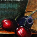 Cherry Season by Frances Doran in Watercolor 