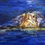 What's Up by Chris Vohden in Oil