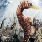 Under The Sea by Mildred Rutstein in Watercolor