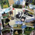 Monet The Man by Linda Werner in Collage