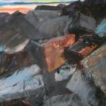 Jetty Rocks, Oil, Lonny Hall